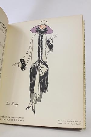 Le manteau court en peaux et fourrures (Croquis, La Gazette du Bon ton, 1922 n°7)