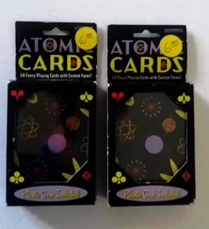 Atomic Playing Cards - 2 Decks, Unopened, 2004. Retro & Sci-Fi Ephemera