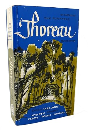 Seller image for THE PORTABLE THOREAU : Walden, Essays, Poems, Journal for sale by Rare Book Cellar