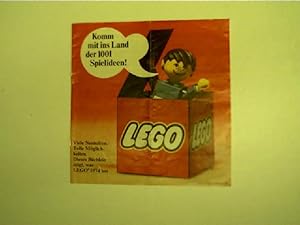 Mit LEGO kann man seine eigenen Spielsachen bauen, komm mit ins Land der 1001-Ideen,