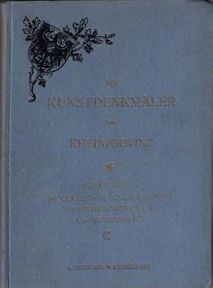 Kunstdenkmäler der Stadt Köln, die kirchlichen Denkmäler der Stadt Köln, St. Gedeon, St. Johann B...