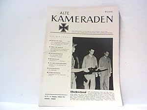 Bild des Verkufers fr Alte Kameraden. Nr. 10. / 14. Jahrgang. Oktober 1966. Unabhngige Zeitschrift Deutscher Soldaten. Themen u.a.: Zur Zeitgeschichte: Der Nrnberger Proze. / Thema des Monats: Nur Scheinsieg fr die Bundeswehr ? zum Verkauf von Antiquariat Ehbrecht - Preis inkl. MwSt.