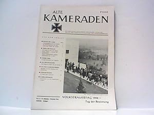 Bild des Verkufers fr Alte Kameraden. Nr. 11. / 14. Jahrgang. November 1966. Unabhngige Zeitschrift Deutscher Soldaten. Themen u.a.: Zur Zeitgeschichte: Die Dinge so sehen wie sie waren. / Thema des Monats: Stille Arbeit - jenseits der Schlagzeilen. zum Verkauf von Antiquariat Ehbrecht - Preis inkl. MwSt.