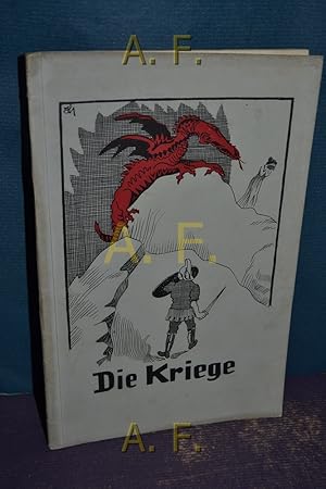 Bild des Verkufers fr Die Kriege : Wissenschaftliche Zusammenstellung aller bisherigen Kriege vom ersten Steinwurf des Menschen bis zum Weltkrieg 1914/16. zum Verkauf von Antiquarische Fundgrube e.U.