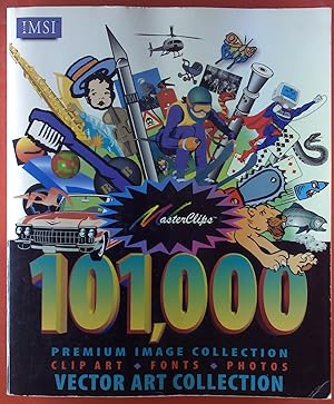 Seller image for 101,00 Masterclips. Volume I. Premium Image Collection. Clip Art - Fonts - Photos. for sale by biblion2