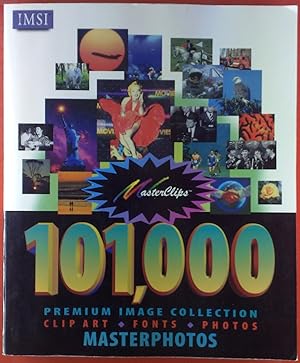 Imagen del vendedor de 101,00 Masterclips. Master Photos. Premium Image Collection. Clip Art - Fonts - Photos. a la venta por biblion2