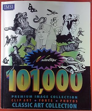 Imagen del vendedor de 101,00 Masterclips. Volume II. Premium Image Collection. Clip Art - Fonts - Photos. Classic Art Collection. a la venta por biblion2