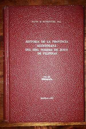 Imagen del vendedor de HISTORIA DE LA PROVINCIA AGUSTINIANA DEL S NOMBRE DE JESS DE FILIPINAS Vol. III a la venta por LIBRERIA ANTICUARIO BELLVER MADRID