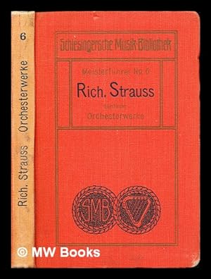 Seller image for Richard Strauss : Symphonien und Tondichtungen for sale by MW Books Ltd.