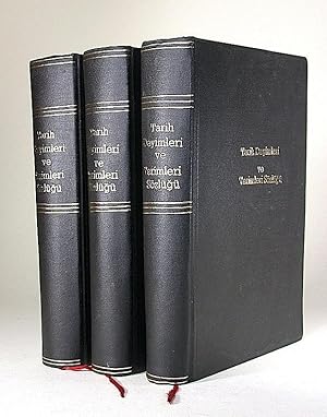 Osmanli Tarih Deyimleri ve Terimleri Sözlügü, I-III. [THREE VOLUMES].