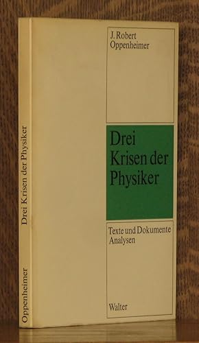 Immagine del venditore per DREI KRISEN DER PHYSIKER venduto da Andre Strong Bookseller