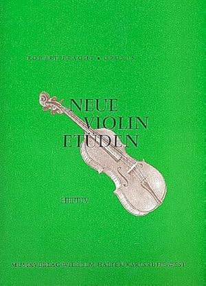 Bild des Verkufers fr Neue Violin-Etden op.15 Band 4 zum Verkauf von AHA-BUCH GmbH