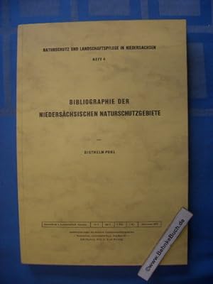 Seller image for Bibliographie der niederschsischen Naturschutzgebiete. Heft 4. Naturschutz und Landschaftspflege in Niedersachsen. for sale by Antiquariat BehnkeBuch