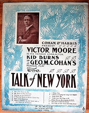 WHEN ARE WE ARE M-A- Double R-I-E-D. From the Musical Play "Talk of New York."