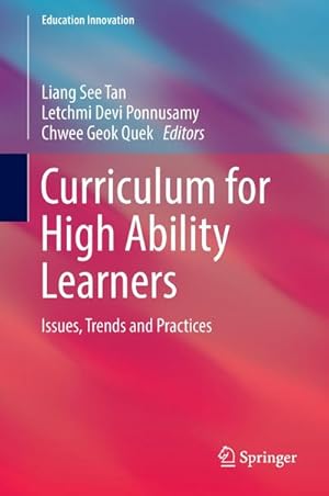 Bild des Verkufers fr Curriculum for High Ability Learners : Issues, Trends and Practices zum Verkauf von AHA-BUCH GmbH