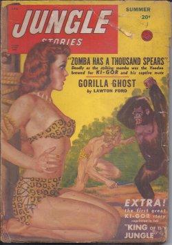 Seller image for JUNGLE Stories: Summer 1948 for sale by Books from the Crypt