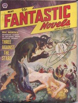 Imagen del vendedor de FANTASTIC NOVELS: May 1950 ("Three Against the Stars") a la venta por Books from the Crypt