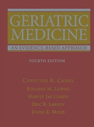 Imagen del vendedor de Geriatric Medicine: An Evidence-Based Approach a la venta por buchversandmimpf2000