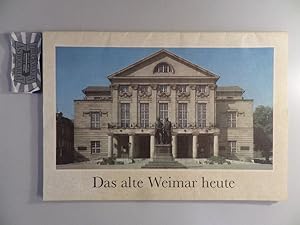 Seller image for Das alte Weimar heute - 18 Farbaufnahmen [komplett]. for sale by Druckwaren Antiquariat