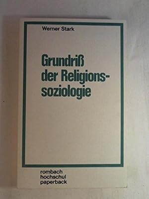 Grundriß der Religionssoziologie