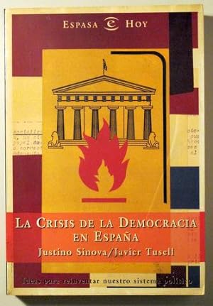 Image du vendeur pour LA CRISIS DE LA DEMOCRACIA EN ESPAA - Madrid 1997 mis en vente par Llibres del Mirall