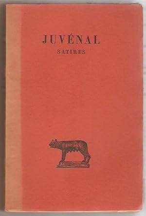 Satires. Texte établi et traduit par Pierre de Labriolle et François Villeneuve.