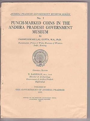 Bild des Verkufers fr Punch-Marked Coins in the Andhra Pradesh Government Museum [Andhra Pradesh Government Museum Series No. 1] zum Verkauf von Renaissance Books, ANZAAB / ILAB