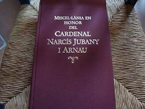 Miscel·lània en honor del cardenal Narcís Jubany i Arnau