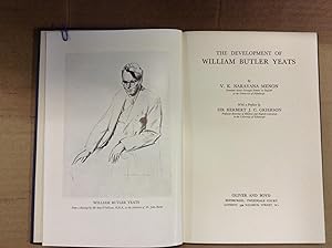 Image du vendeur pour The Development of William Butler Yeats mis en vente par Halper's Books