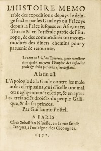 L'Histoire mémorable des expéditions depuys le deluge faictes par les Gauloys ou Fracoys depuis l...