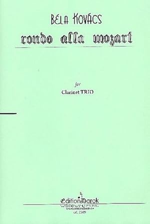 Bild des Verkufers fr Rondo alla Mozartfor 3 clarinets : score and parts zum Verkauf von AHA-BUCH GmbH