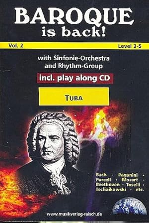 Bild des Verkufers fr Baroque is back (+CD) vol.2fr Tuba zum Verkauf von AHA-BUCH GmbH