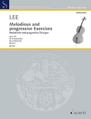 Bild des Verkufers fr Melodische und progressive bungen : op. 131. 2 Violoncelli., Edition Schott zum Verkauf von AHA-BUCH GmbH