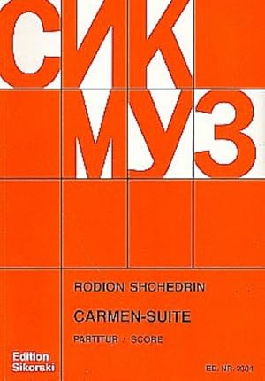 Bild des Verkufers fr Carmen-Suite fr Orchester : Studienpartitur zum Verkauf von AHA-BUCH GmbH