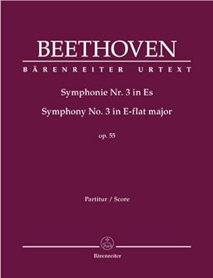 Seller image for Symphonie Nr. 3 Es-Dur op. 55 "Eroica", Partitur : Partitur, Urtextausgabe for sale by AHA-BUCH GmbH