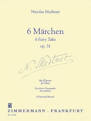 Immagine del venditore per Sechs Mrchen op. 51, Klavier : op. 51. Klavier. venduto da AHA-BUCH GmbH