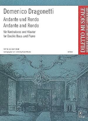 Bild des Verkufers fr Andante und Rondo frKontraba und Klavier zum Verkauf von AHA-BUCH GmbH
