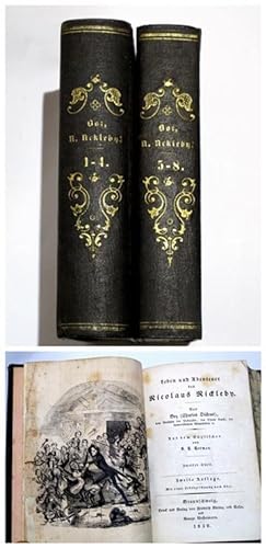 Leben und Abenteuer des Nicolaus Nickleby. Herausgegeben von Boz (Charles Dickens). Aus dem Engli...
