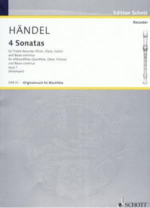 Image du vendeur pour 4 Sonatas mis en vente par AHA-BUCH GmbH