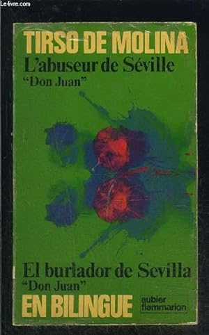 Bild des Verkufers fr L ABUSEUR DE SEVILLE- DON JUAN- COLLECTION BILINGUE AUBIER N8 zum Verkauf von Le-Livre