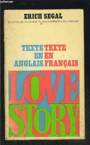 Bild des Verkufers fr LOVE STORY- COLLECTION BILINGUE AUBIER N53 zum Verkauf von Le-Livre
