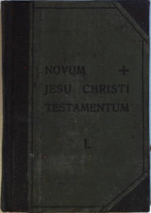 Bild des Verkufers fr Novum Jesu Christi Testamentum, vulgatae editionis juxta exemplar vaticanum. zum Verkauf von books4less (Versandantiquariat Petra Gros GmbH & Co. KG)