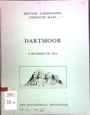 Bild des Verkufers fr Dartmoor: A descrition of the O.S. One-inch Dartmoor Tourist Map, which corresponds to an area shown on parts of the O.S. One-inch Sheets Nos. 175 (Okehampton), 176 (Exeter), 186 (Launceston), 187 (Plymouth) und 188 (Torquay); British Landscapes through Maps 12; zum Verkauf von books4less (Versandantiquariat Petra Gros GmbH & Co. KG)