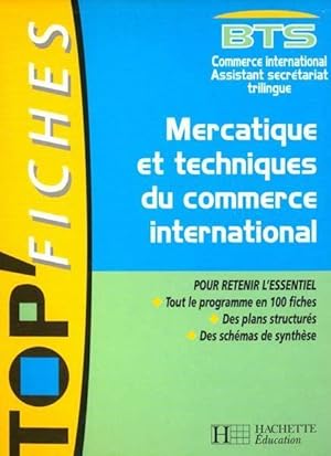 Mercatique et techniques du commerce international