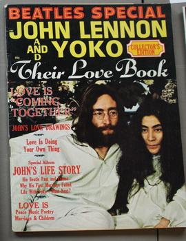 JOHN & YOKO - THEIR LOVE BOOK - BEATLES SPECIAL, COLLECTOR'S EDITION.