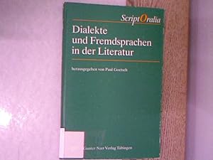 Immagine del venditore per Dialekte und Fremdsprachen in der Literatur. ScriptOralia ; 2 venduto da Antiquariat Bookfarm