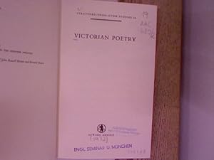 Imagen del vendedor de Victorian Poetry. Stratford - upon - von Studies, Vol. 15. a la venta por Antiquariat Bookfarm