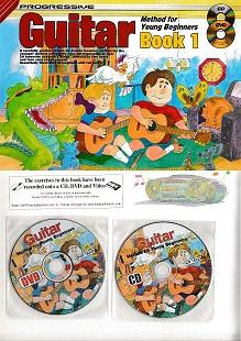 Seller image for Progressive Guitar Method For Young Beginners: Book 1 Includes Two Cds for sale by Books Authors Titles
