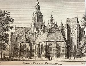 Groote Kerk te Zutphen 1744.