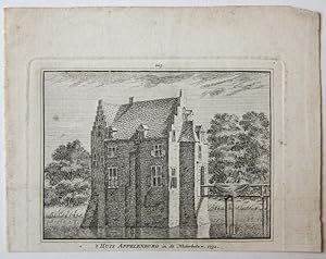 't Huis Appelenburg in de Nederbetuw. 1732.